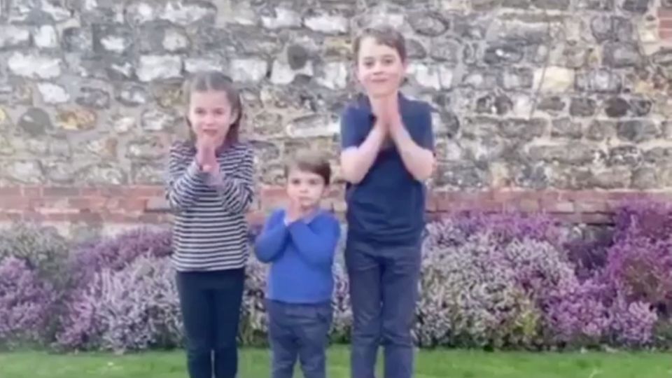 Neue Aufnahmen von Prinz Louis: Die Royal Kids bedanken sich bei den Einsatzkräften
