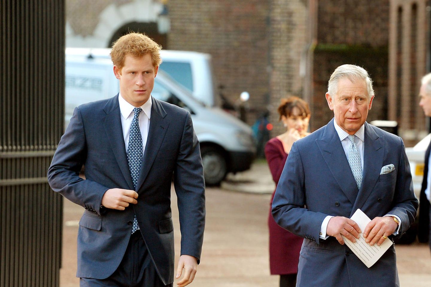 Prinz Harry und Prinz Charles