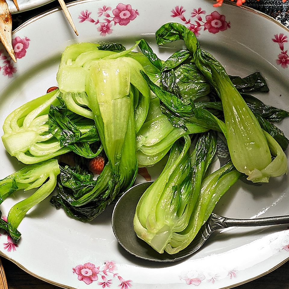 Gebratener Pak Choi