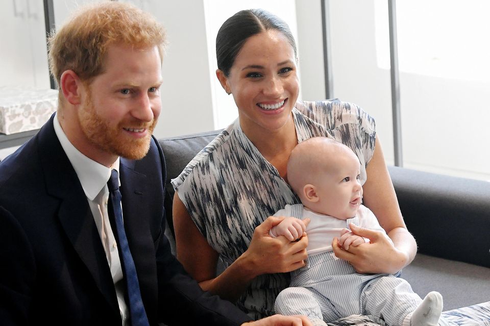 Herzogin Meghan + Prinz Harry: mit Baby Archie