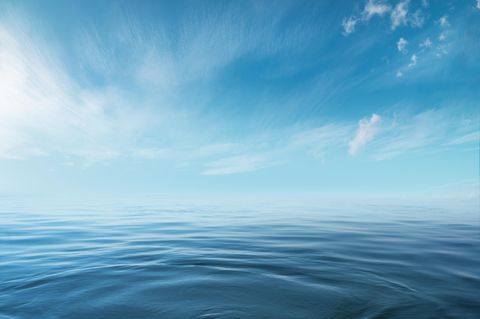 Stille Wasser sind tief: Blaues Meer