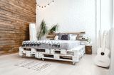upcycling: Bett aus Paletten