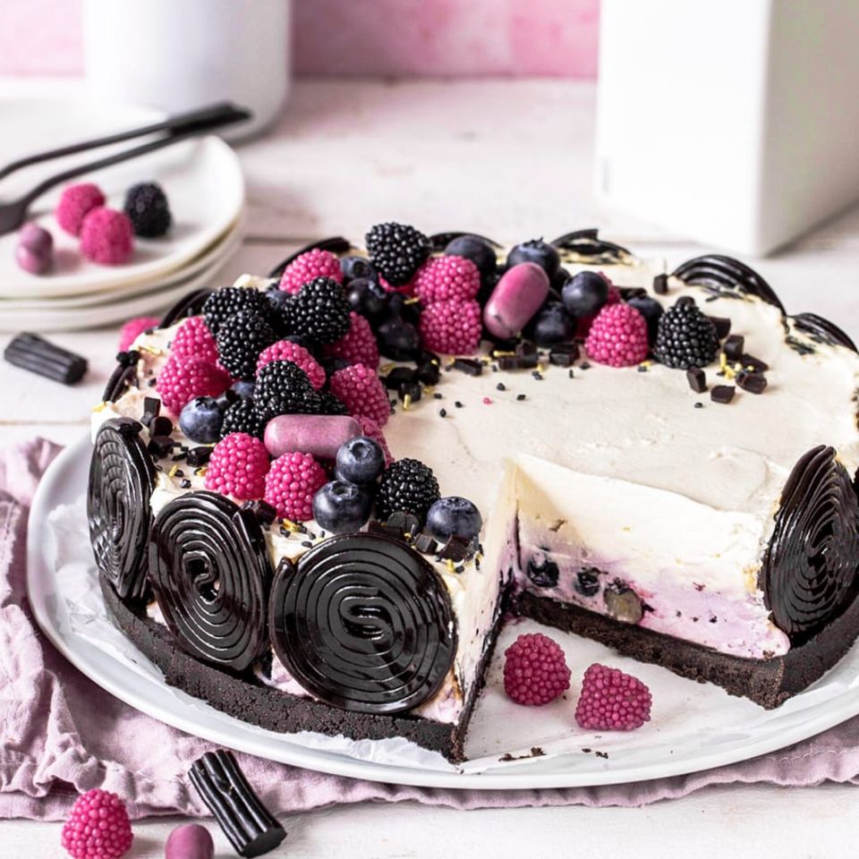 Lakritz-Blueberry-Cheesecake