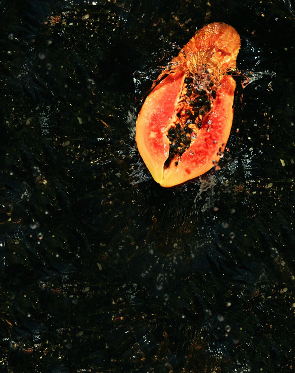 Fahler Teint: Papaya