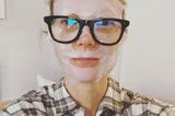 Stars im Home Office: Gwyneth Paltrow mit Schönheitsmaske