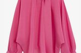 Frühlings-Bluse: Pinke Bluse mit Schleife