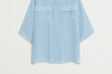 Frühlings-Bluse: Hellblau