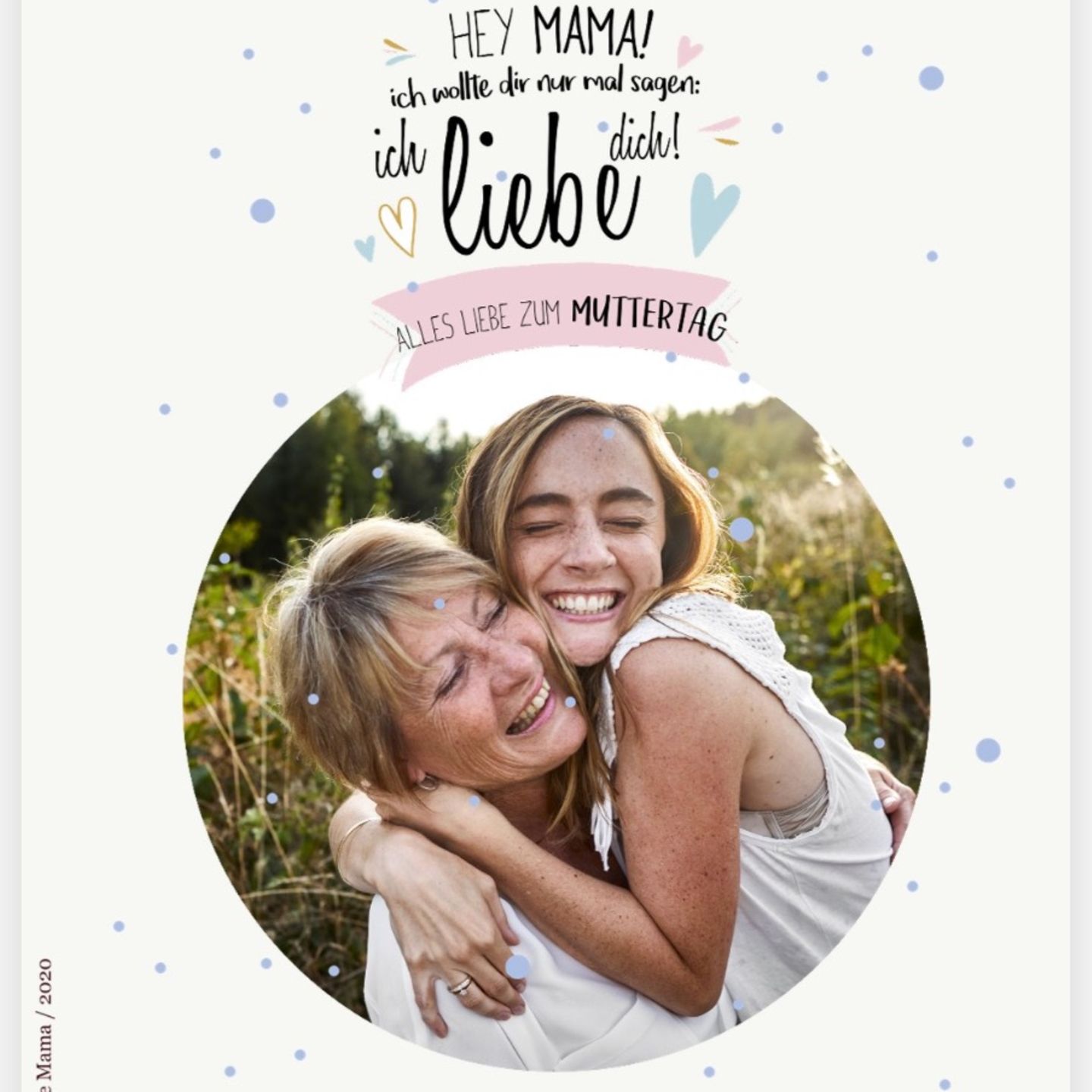 Muttertags-Geschenk: Aufgeschlagenes Fotobuch