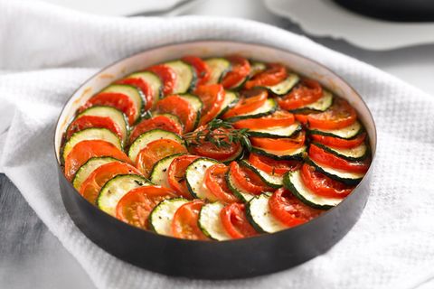 Tomaten-Zucchini-Auflauf