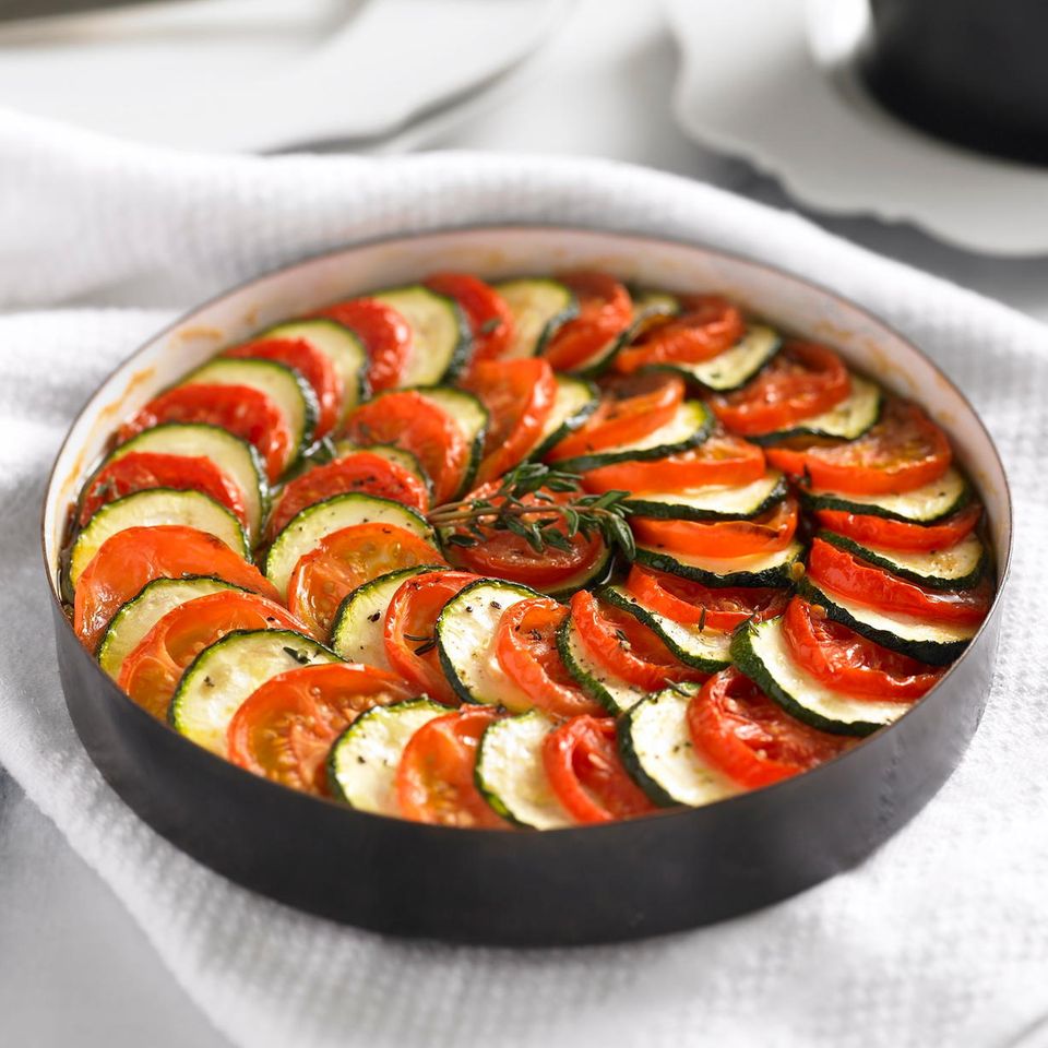 Tomaten-Zucchini-Auflauf