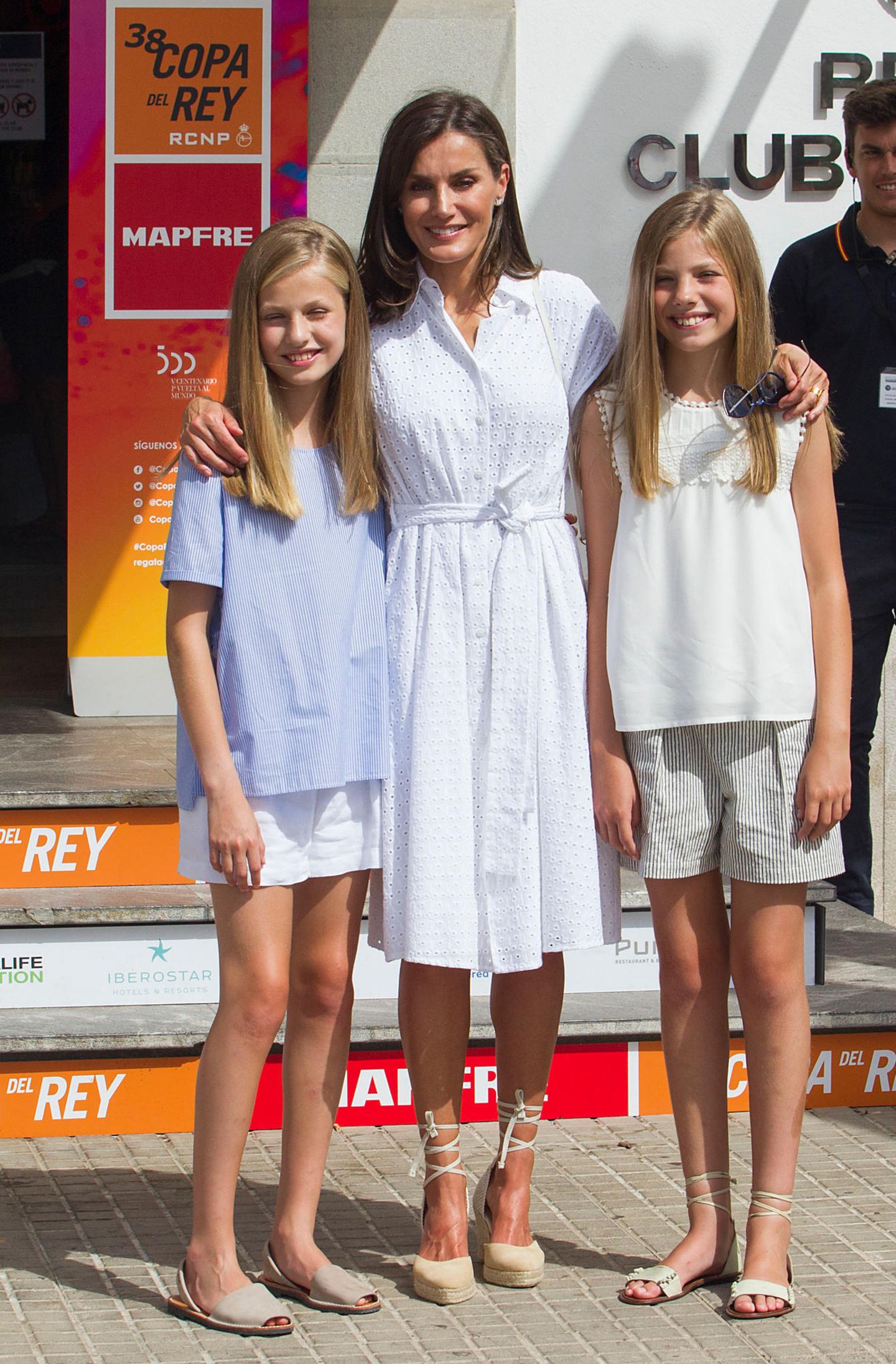 Royale Mütter: Königin Letizia mit ihren Töchtern Leonor und Sofia