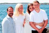 Royale Mütter: Prinzessin Mette Marit mit ihren Kindern