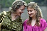 Royale Mütter: Königin Mathilde und Tochter Elisabeth