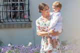 Royale Mütter: Prinzessin Victoria mit Sohn Oscar