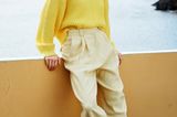 Pastelltöne: Gelbes Outfit