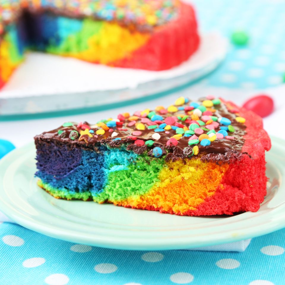 Einfache Kuchen Rezepte Für Kinder : Regenbogenfisch Kuchen Rezept Rewe