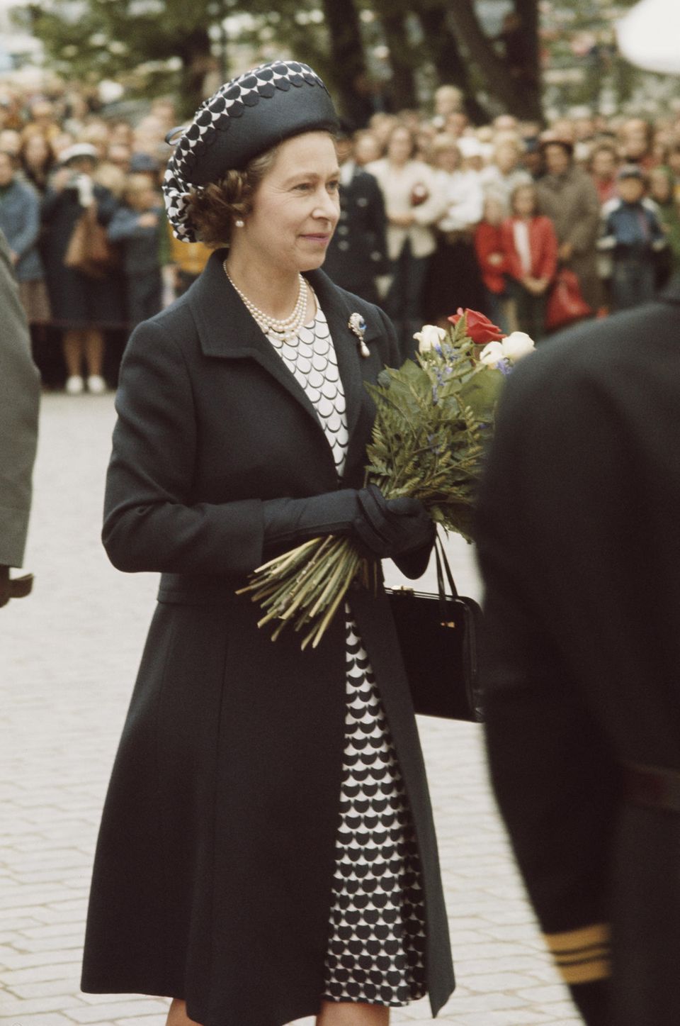Queen Elizabeth II.: im Schwarz-Weiß-Look