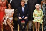 Queen Elizabeth II.: mit Herzogin Meghan und Prinz Harry