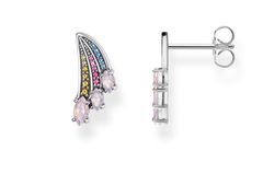 As much as we love big statement clunkers, sometimes things can be a little more subtle when it comes to jewelry. However, these pretty rainbow stud earrings will by no means attract less attention. By Thomas Sabo, for 120 euros. "Loading =" lazy