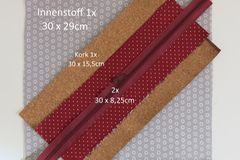 Federmäppchen nähen Federmäppchen nähen: Stoffzuschnitt