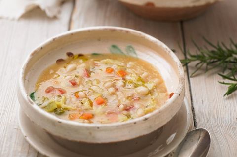 Bohnensuppe: Weiße Bohnensuppe