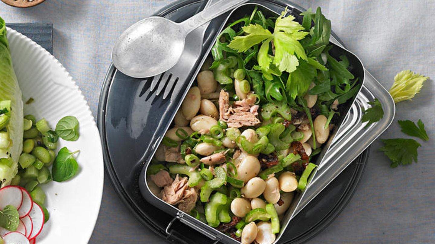 Weißer Bohnen-Salat mit Tunfisch | BRIGITTE.de