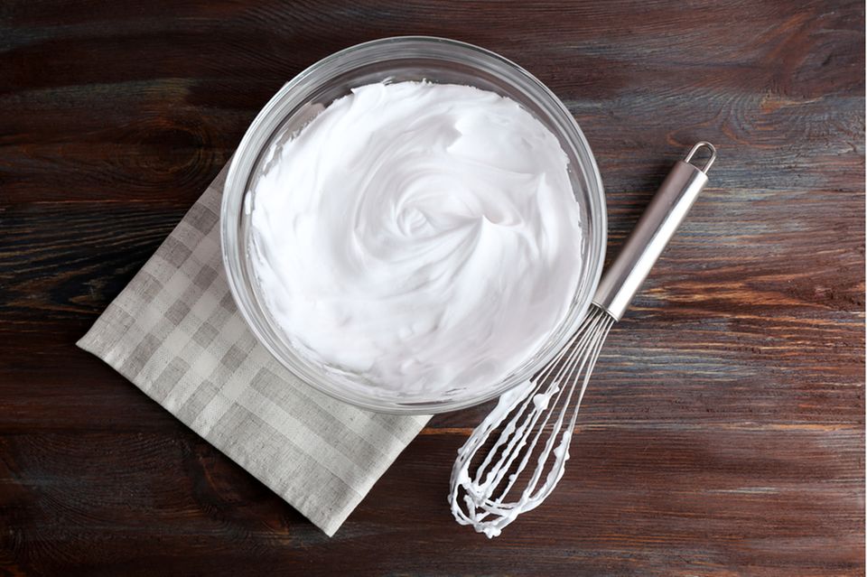 Hausgemachte Baiser für Gewichtsverlust Cremes