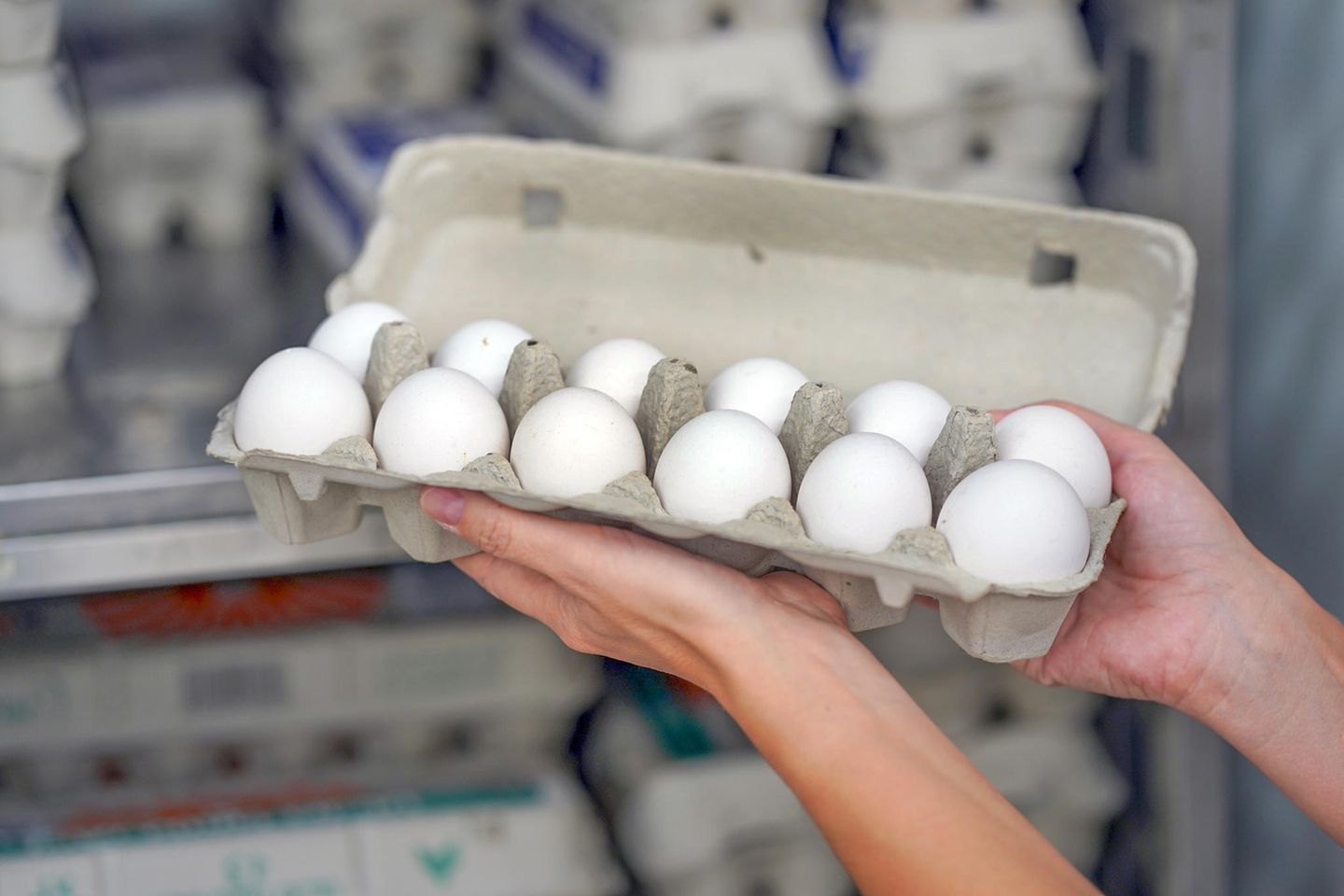 Rückruf: Eier aus dem Supermarkt