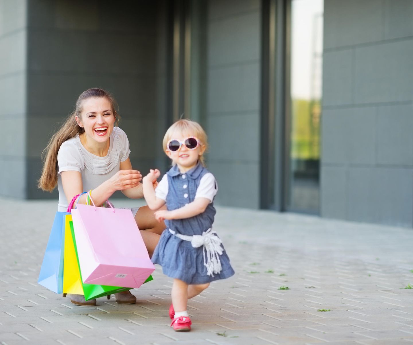 Shopping Tante und Nichte