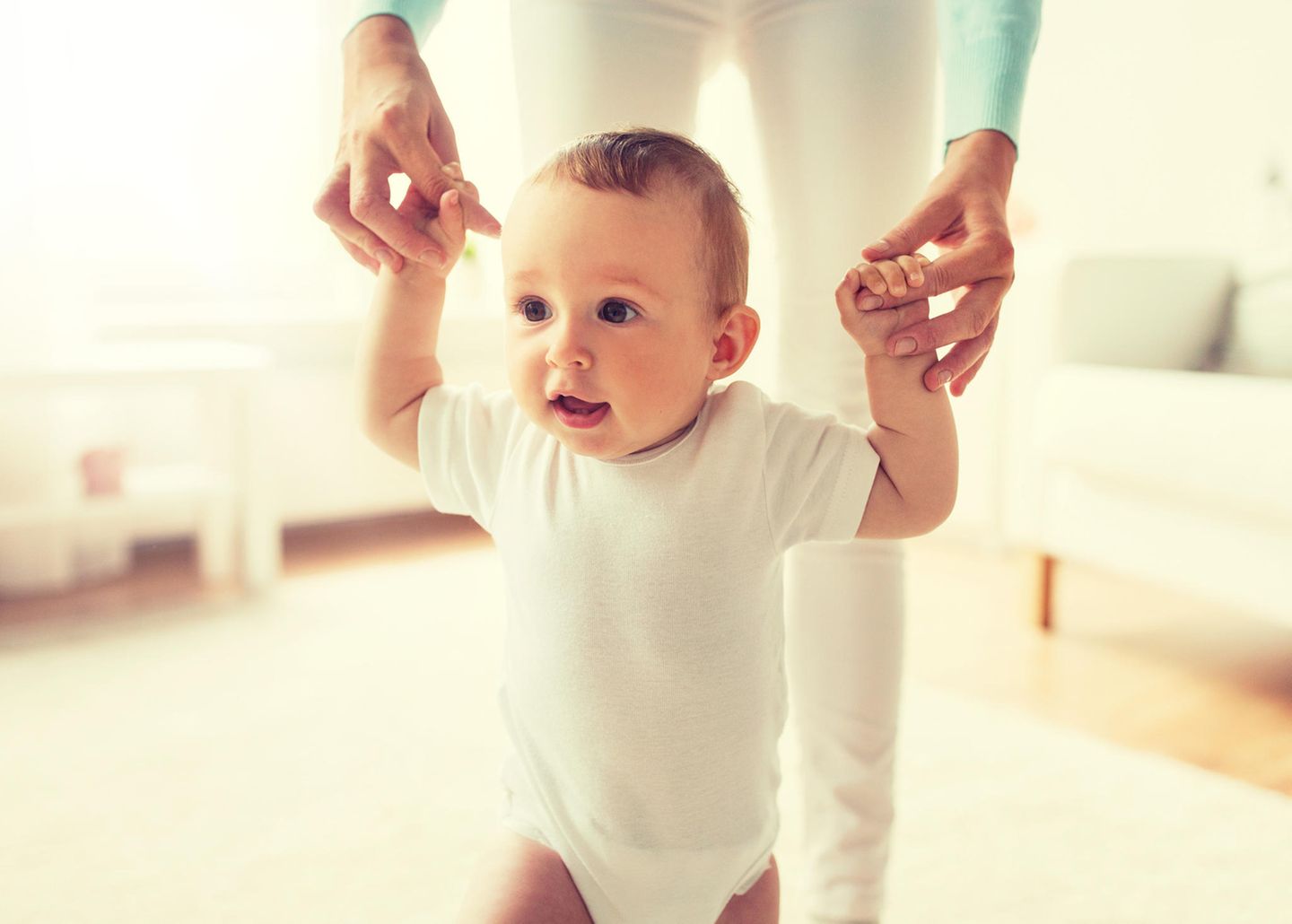 Baby läuft
