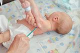 Kindergesundheit: Baby wird geimpft