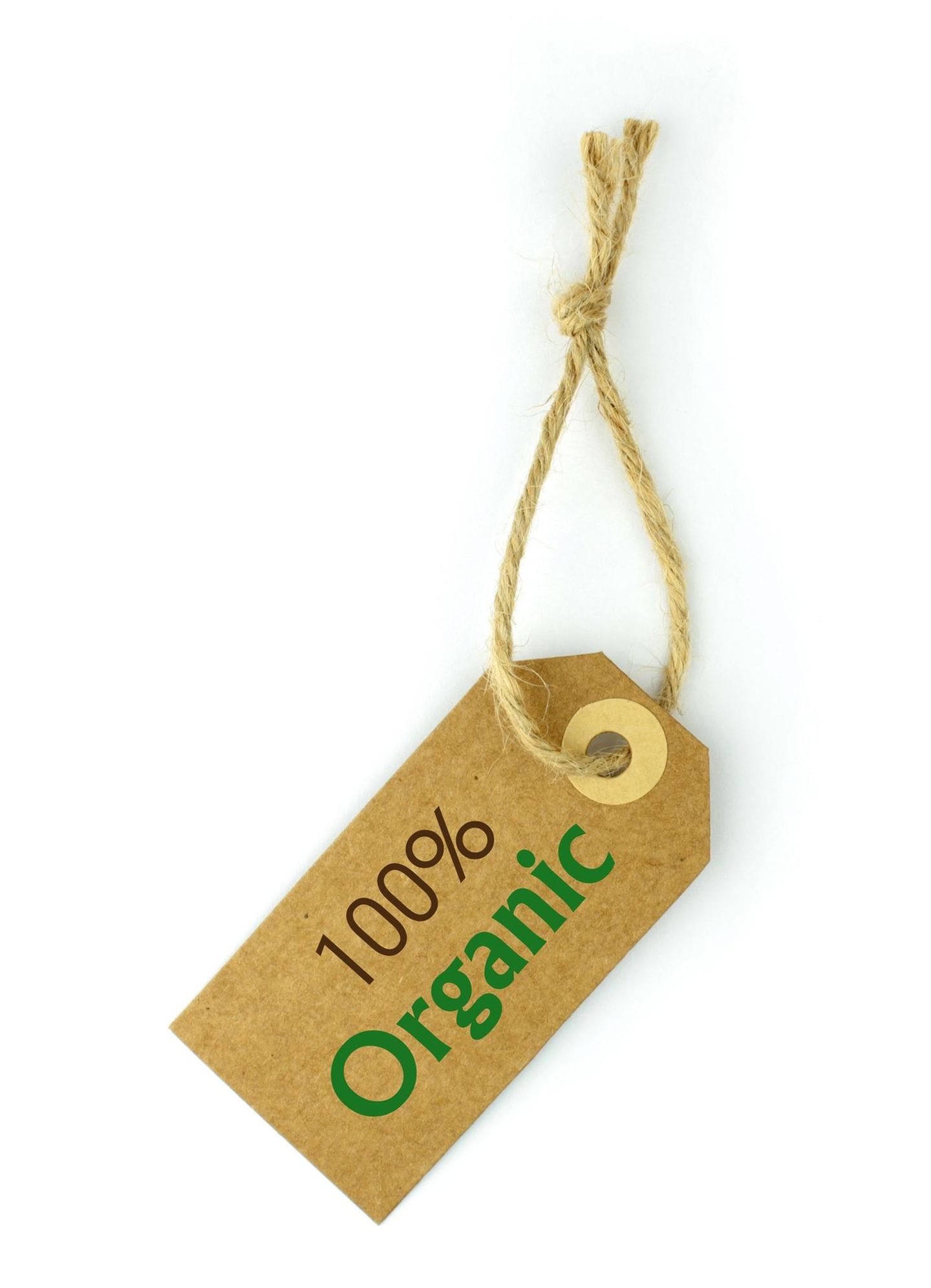 Babykleidung: 100% Organic-Schild