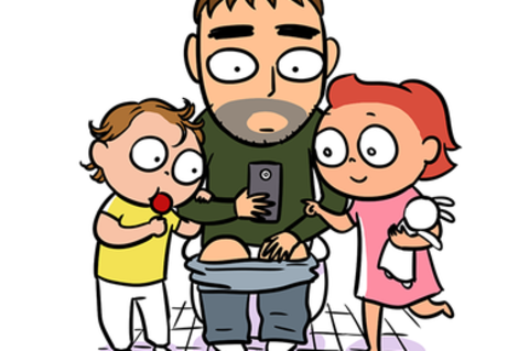 Zum Schießen!: Comics zeigen die Wahrheit über das Leben als Vater