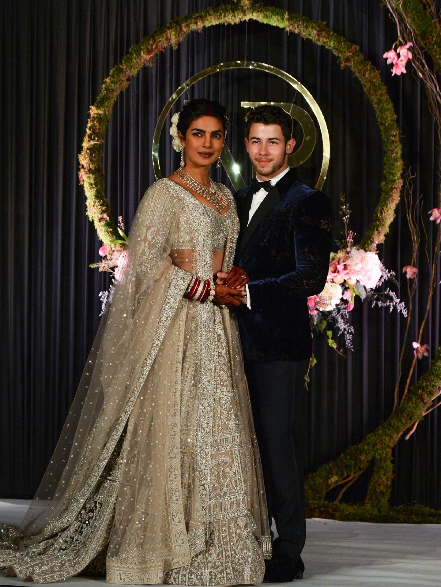 Bunte Hochzeitskleider: Priyanka Chopra und Nick Jonas