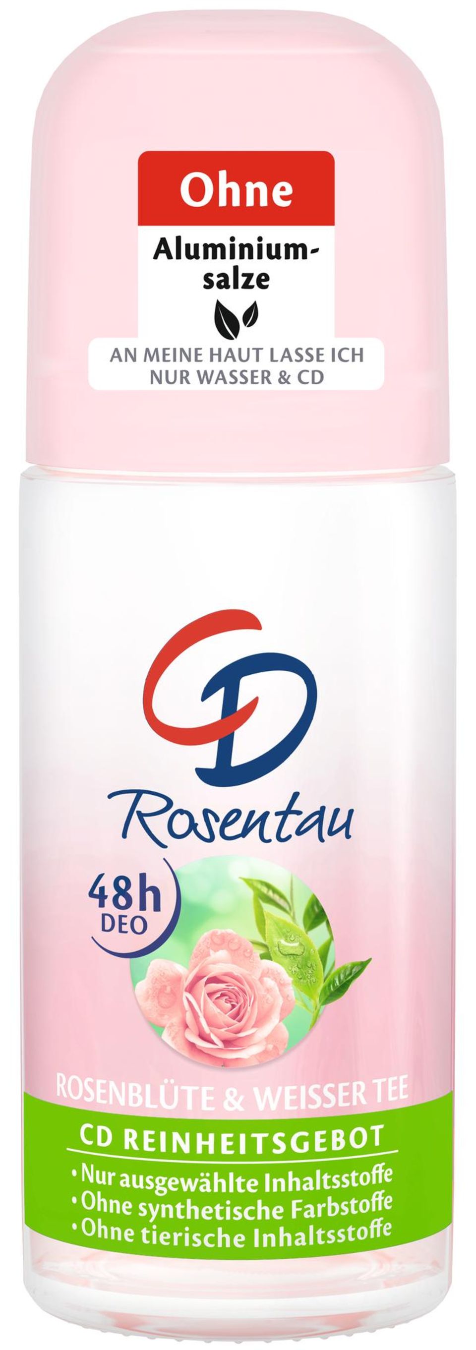 Ein Deo, das pflegt, vor unangenehmen Gerüchen schützt und beruhigend wirkt –der CD Rosentau-Deodorant verzaubert mit natürlichen Extrakten und einer floral-femininen Duftkomposition dank Rosenblüten und weißem Tee. Um 2 Euro.