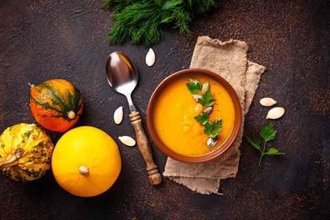 Herbstküche: Kürbissuppe