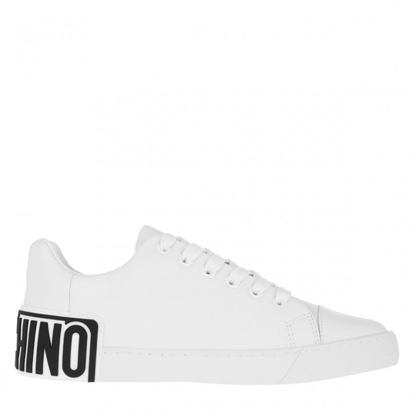 Moschino Back Logo Sneakers White