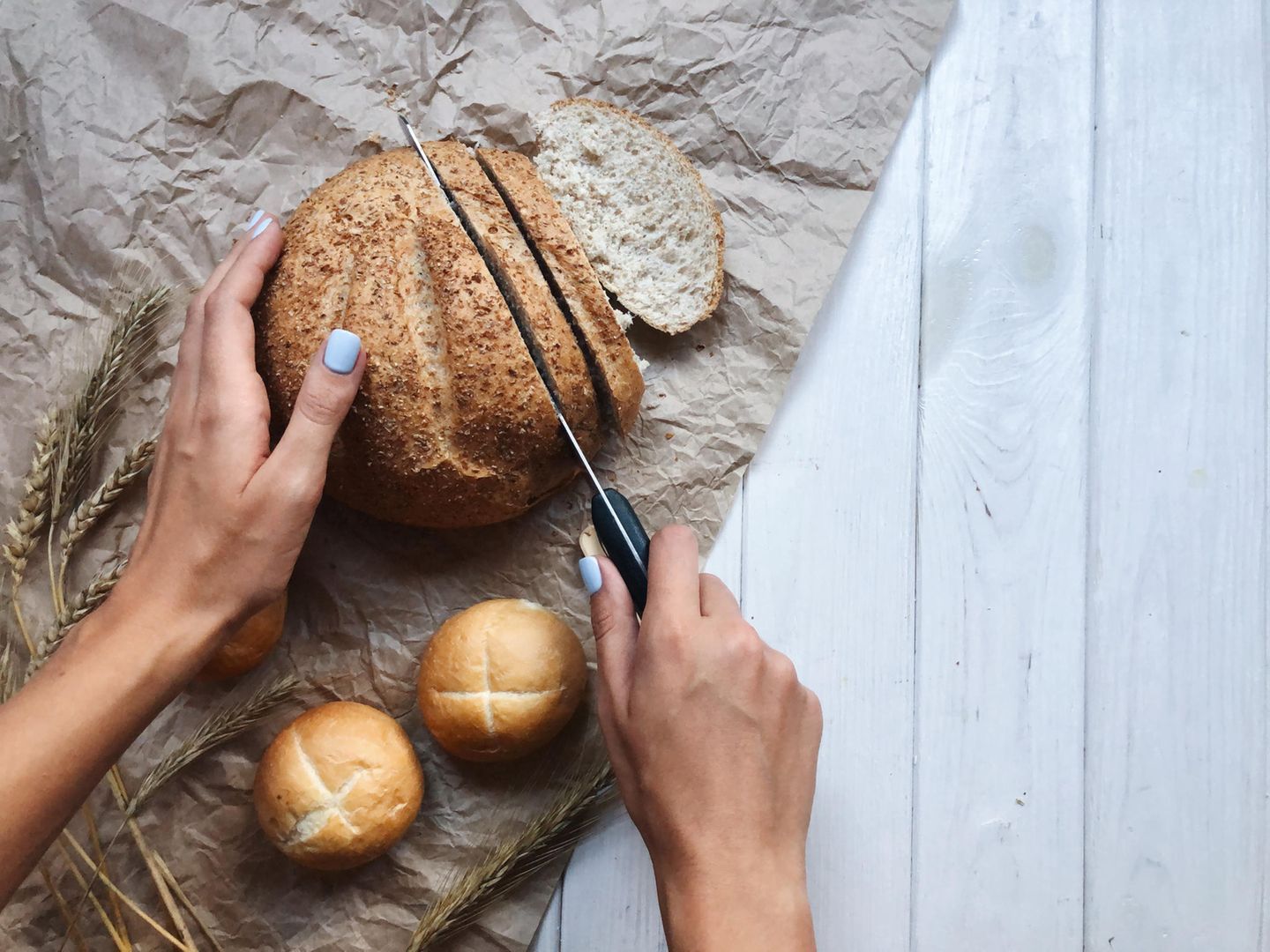 Haushalts-Tricks: Brot schneiden