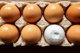 Haushalts-Tricks: angebrochenes Ei