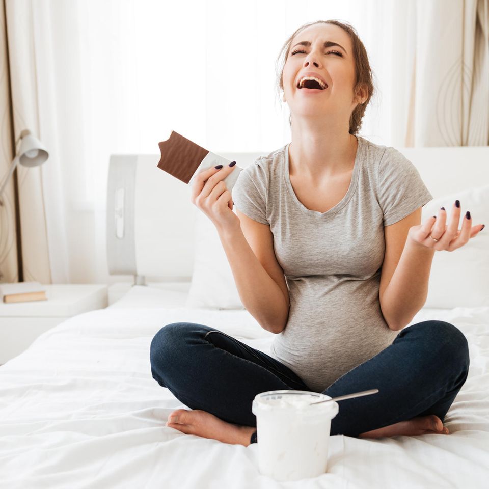 #Twitterperlen: Schwangere isst Schokolade und Eis