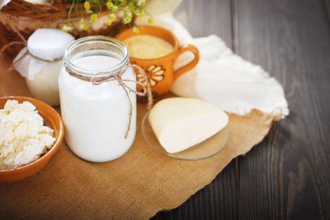 Kalzium: Milchprodukte