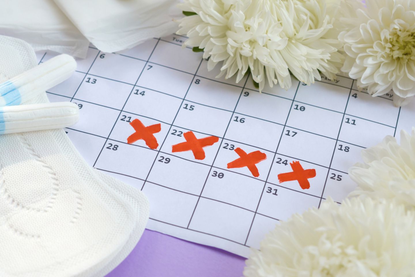 Menstruationsmythen: Kalender