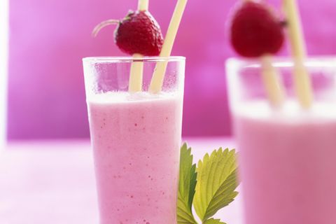 Milchshake-Rezepte: Erdbeer-Kokos-Shake
