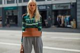 Streetstyle Fashionweek: Jogginghose und Pullover