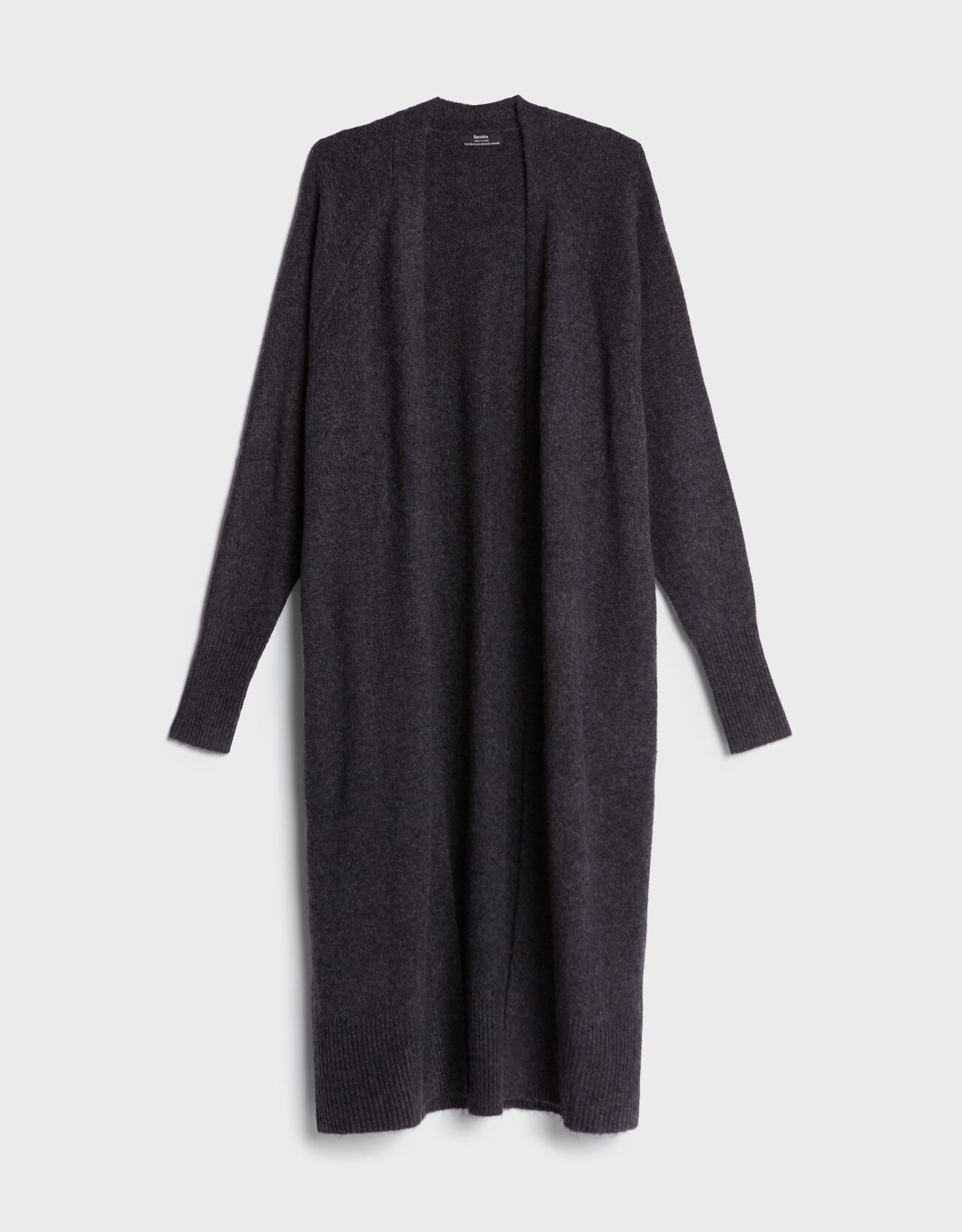 Strickteile unter 50 Euro: Lange Strickjacke in Grau