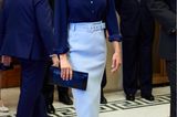 Herbstlooks Royals:  Königin Letizia Blauer Look