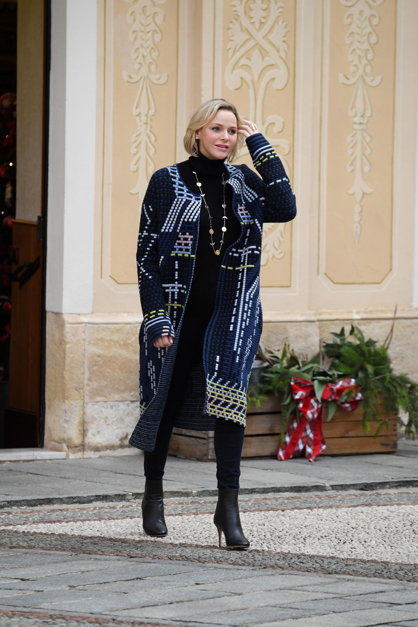 Herbstlooks der Royals: Charlene von Monaco all black