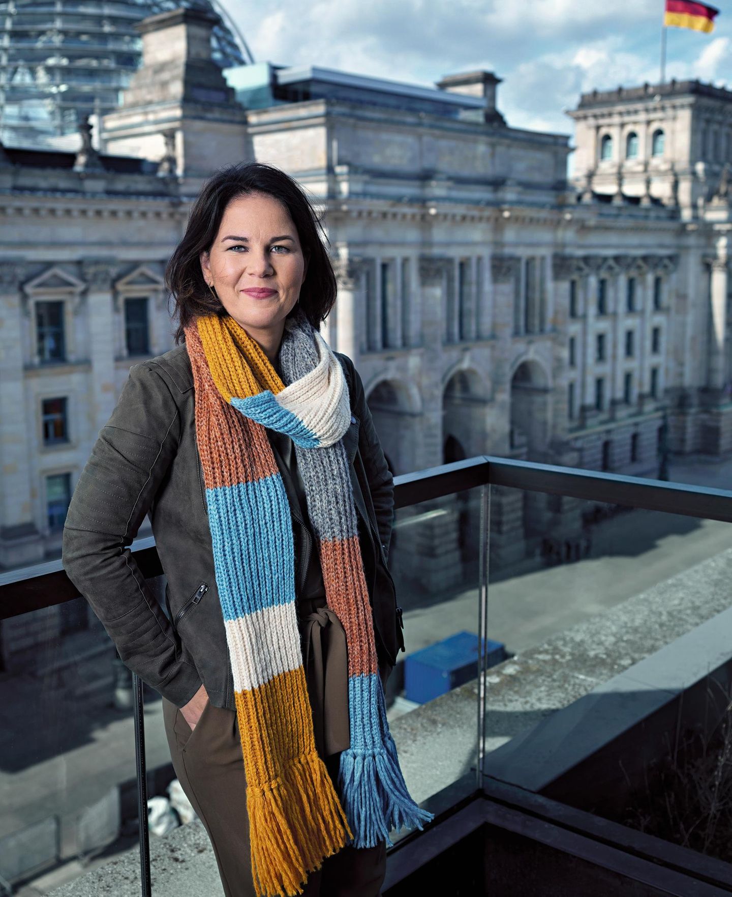 Ein Schal fürs Leben: Annalena Baerbock