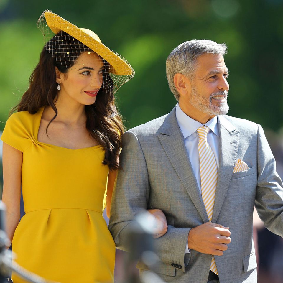 Kannten Harry + Meghan die Clooneys nicht vor der Hochzeit?