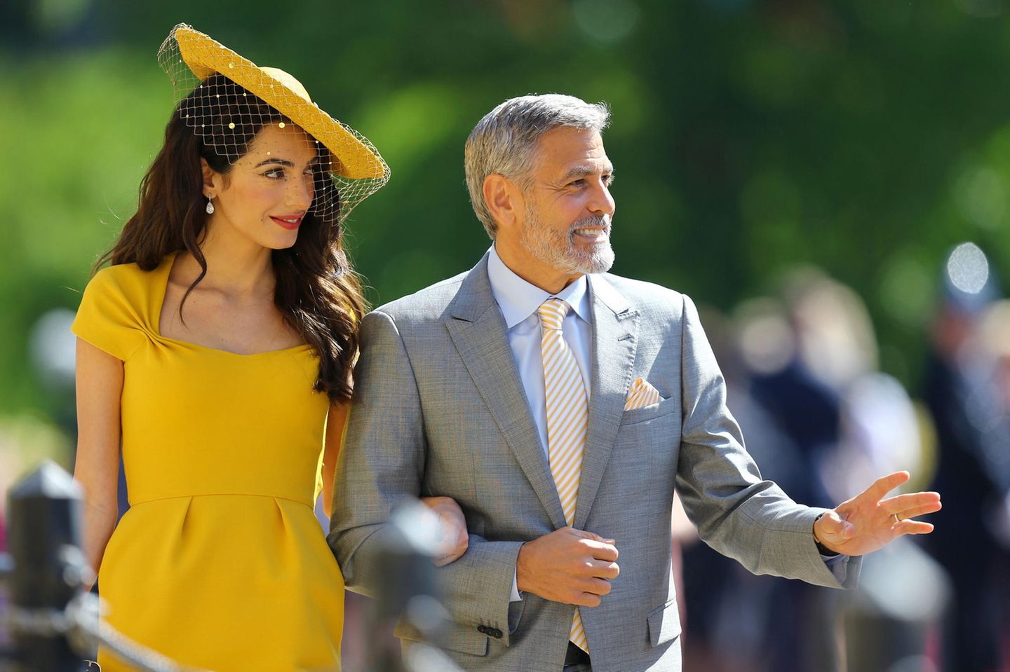 Kannten Harry + Meghan die Clooneys nicht vor der Hochzeit?